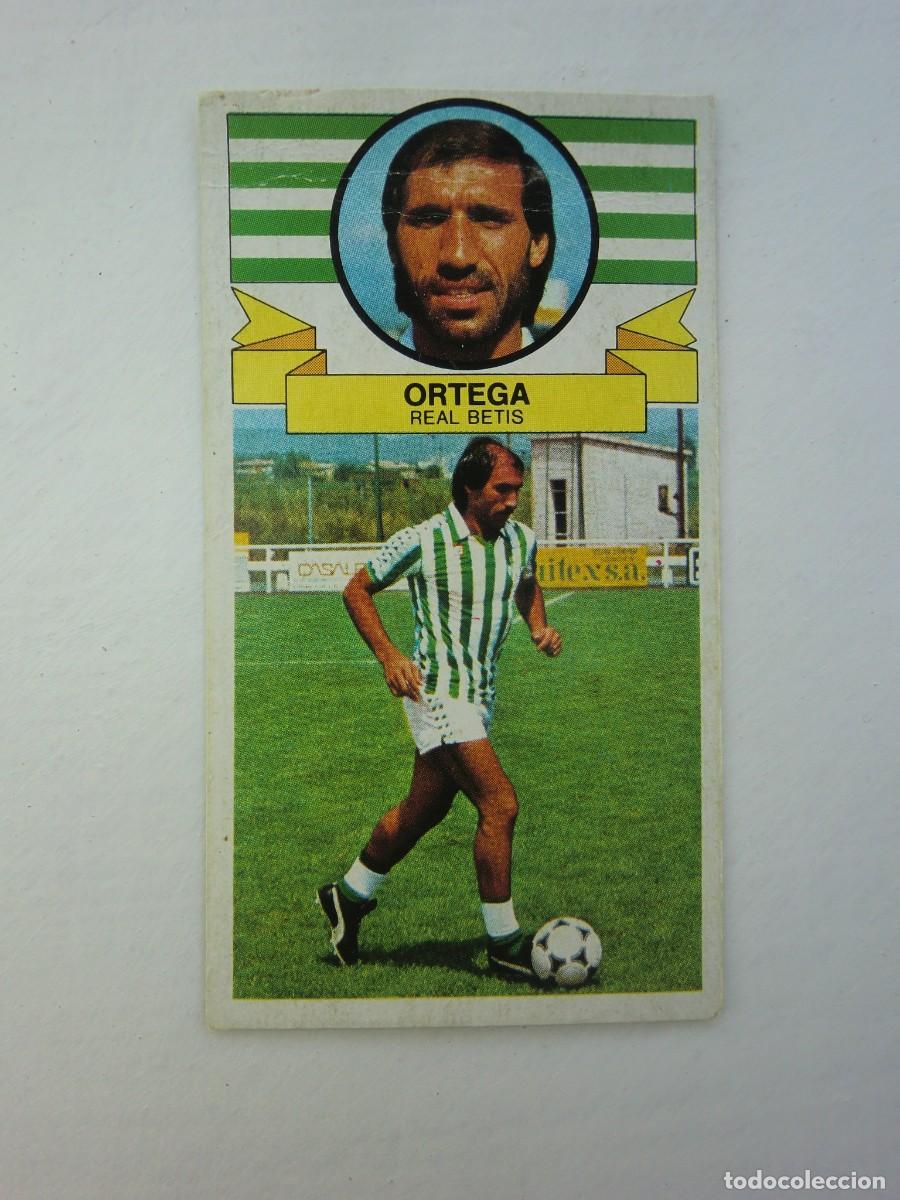 Cromos de Futebol: Cromo de f&uacute;tbol LIGA ESTE 85-86 1985-1986: ORTEGA (Betis), coloca