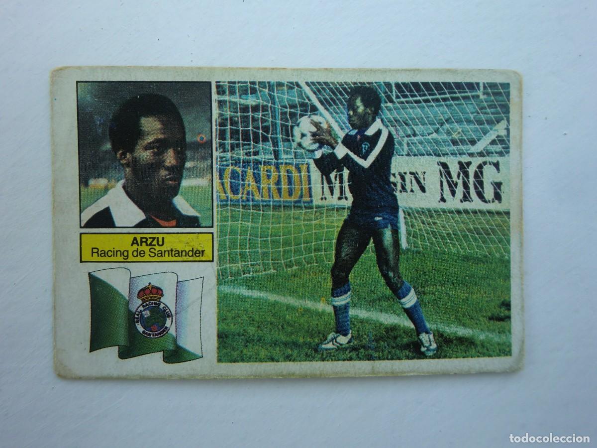 Cromos de f&uacute;tbol: Cromo de f&uacute;tbol LIGA ESTE 82-83 1982-1983: ARZU (Racing de Santander), coloca
