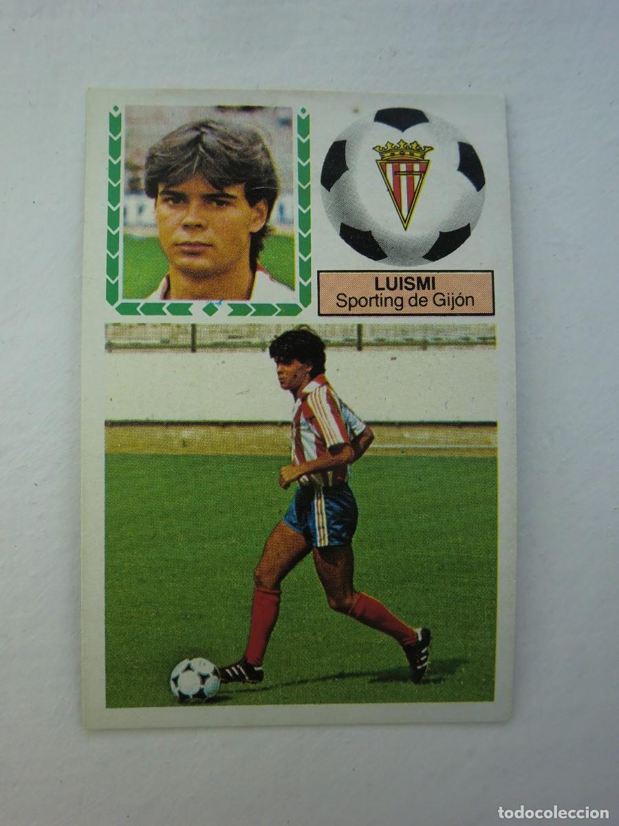 Cromos de f&uacute;tbol: Cromo de f&uacute;tbol LIGA ESTE 83-84 1983-1984: LUISMI (Sporting de Gij&oacute;n), &uacute;ltimos fichajes N&ordm; 35