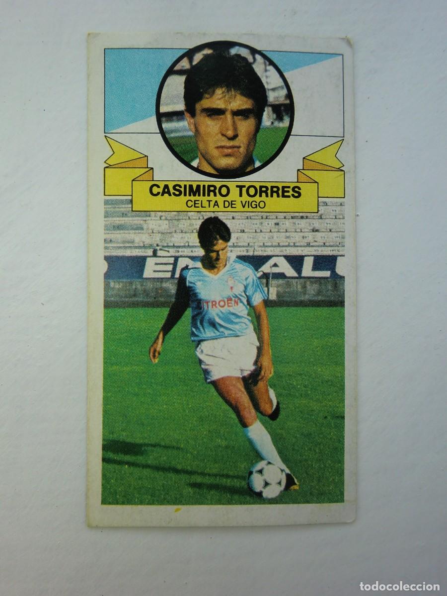 Fu&szlig;ball-Sticker: Cromo de f&uacute;tbol LIGA ESTE 85-86 1985-1986: CASIMIRO TORRES (Celta), &uacute;ltimos fichajes N&ordm; 36