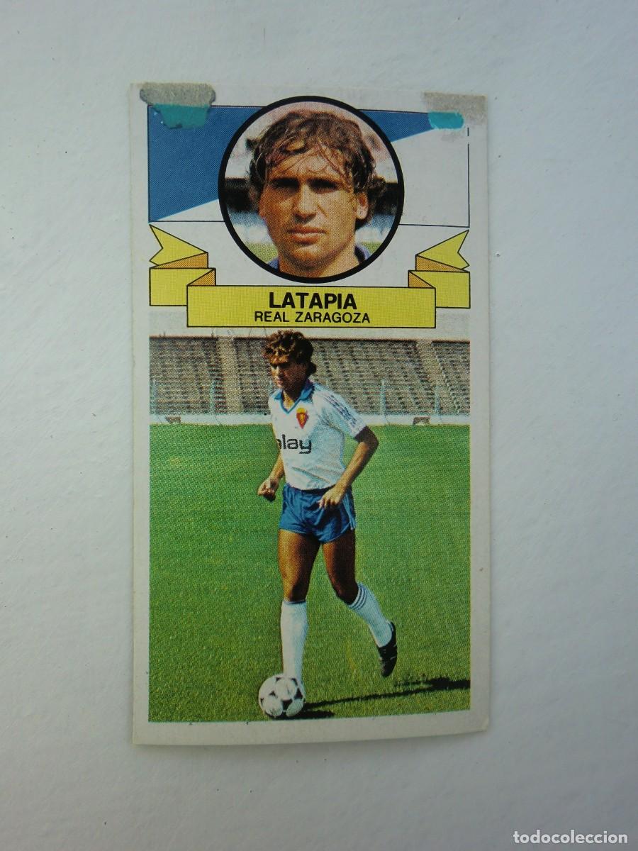 Cartes &agrave; collectionner de Football: Cromo de f&uacute;tbol LIGA ESTE 85-86 1985-1986: LATAPIA (Zaragoza), coloca