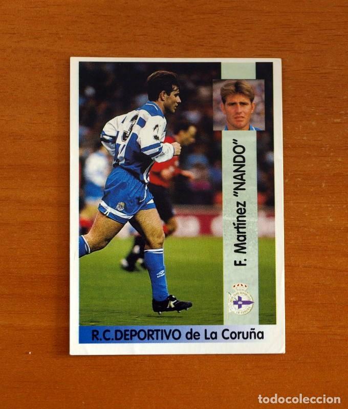 Cromos de f&uacute;tbol: Deportivo La Coru&ntilde;a -N&ordm; 135 Nando -Editorial Panini Liga 1996-1997-96-97 -Nunca Pegado