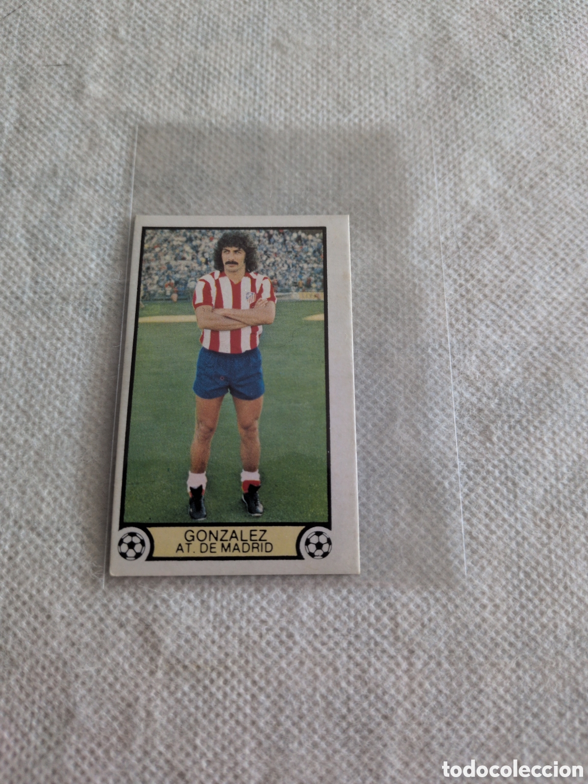 Cromos de f&uacute;tbol: CROMOS EDICIONES ESTE LIGA 79 80 1979 1980 CROMO NUNCA PEGADO ATLETICO DE MADRID GONZALEZ