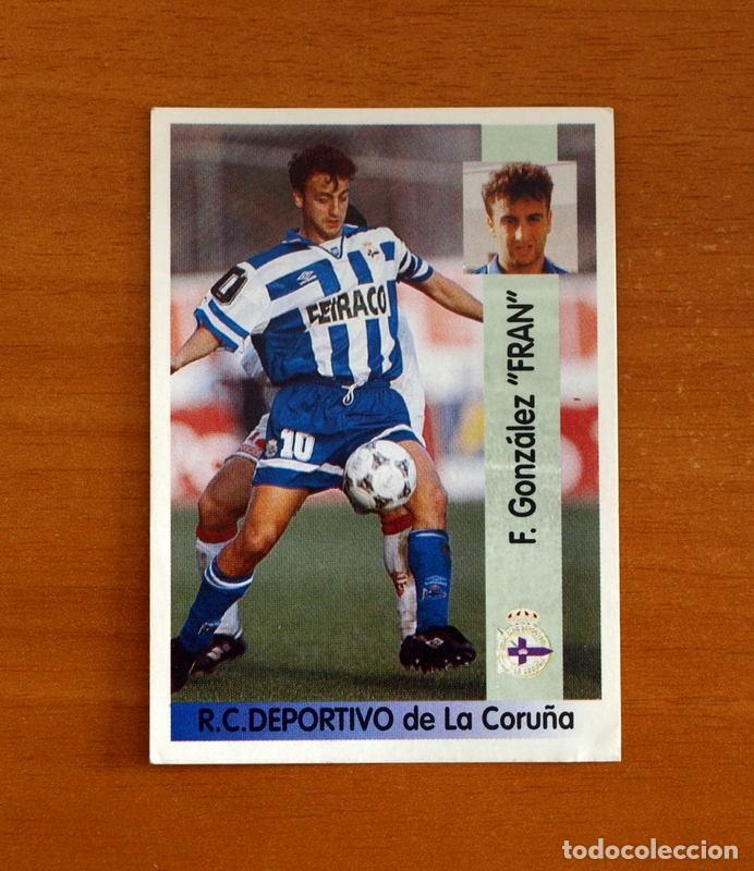 Cromos de Futebol: Deportivo La Coru&ntilde;a -N&ordm; 140 Fran -Editorial Panini Liga 1996-1997-96-97 -Nunca Pegado