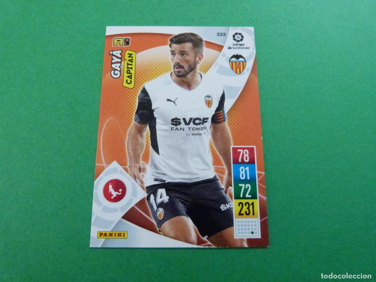 Cromos de Futebol: TRADING CARD FUTBOL GAYA VALENCIA C.F. N&ordm; 333 LIGA ADRENALYN XL 2021-2022/21-22 PANINI
