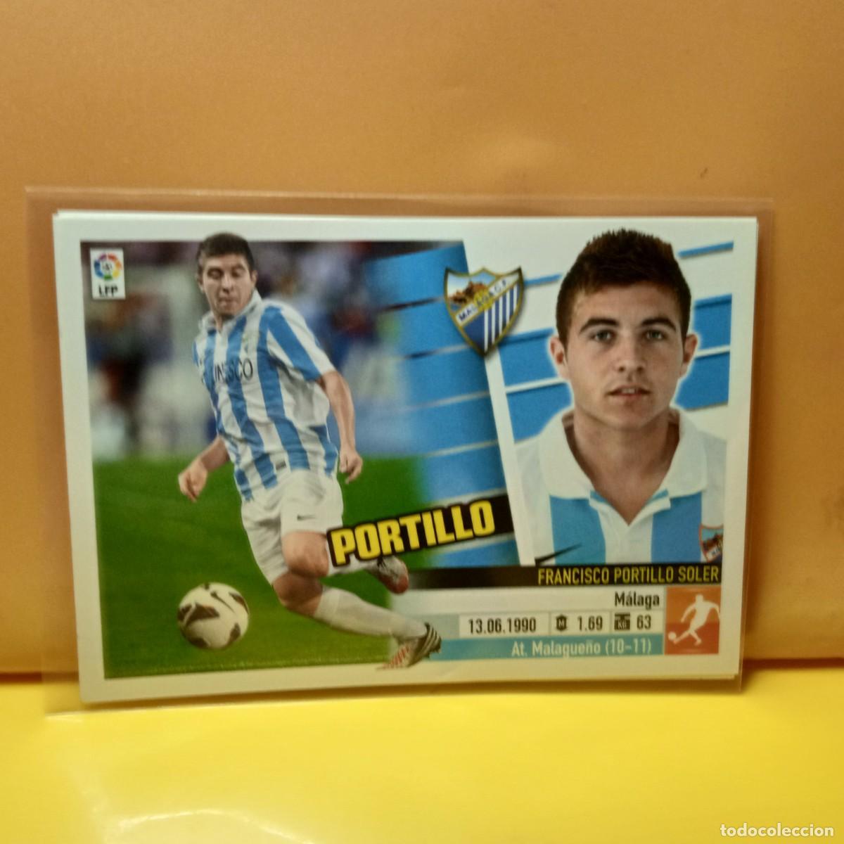 Cromos de f&uacute;tbol: EDICIONES ESTE: 2013 2014 13 14 M&Aacute;LAGA C.F PORTILLO 13B 13 B