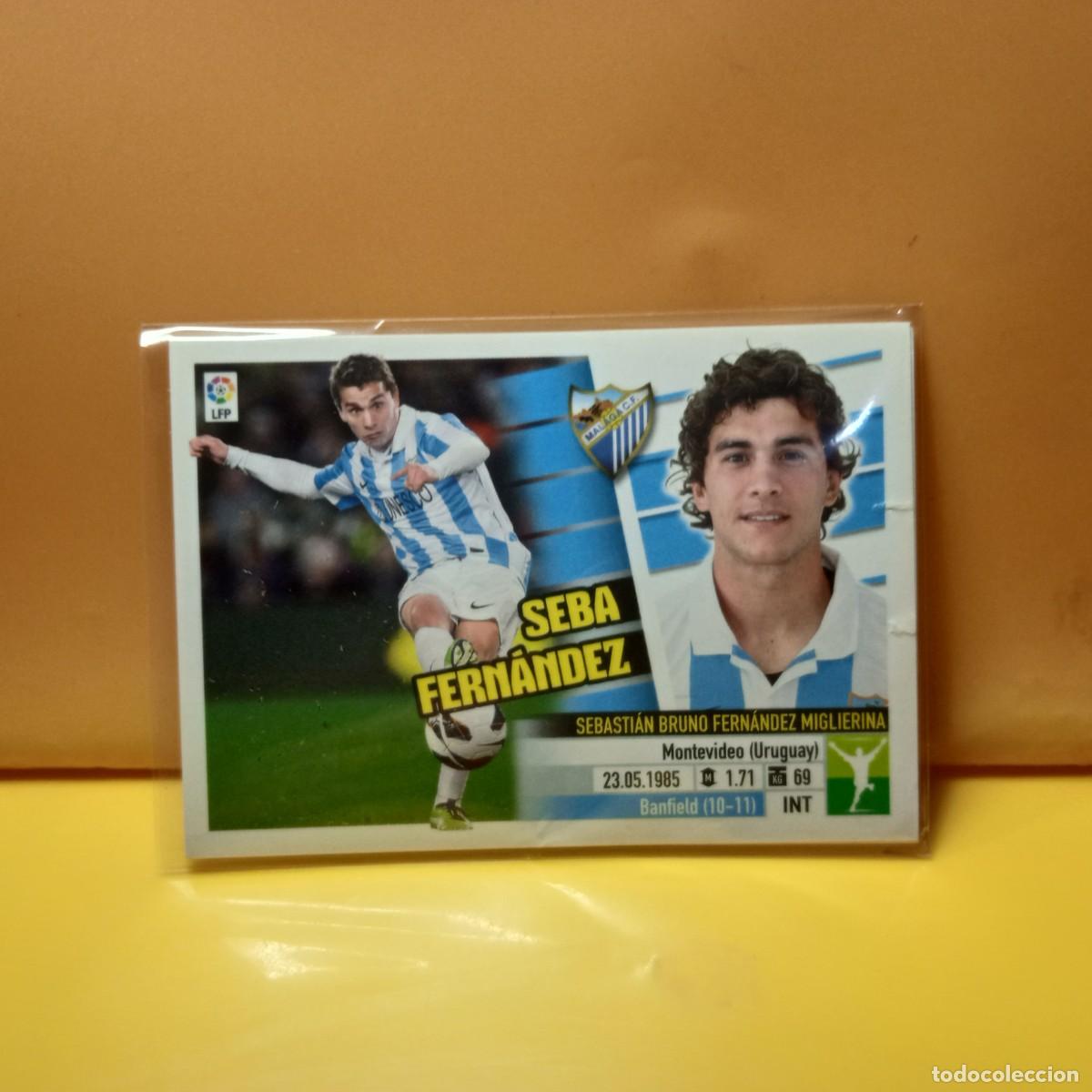 Football Stickers: EDICIONES ESTE: 2013 2014 13 14 M&Aacute;LAGA C.F SEBA FERN&Aacute;NDEZ 15B 15 B