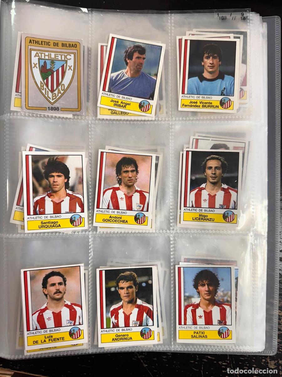Football Stickers: 361 Cromos diferentes Coleccion Avanzada Panini Futbol 87 sin pegar (el 265 despegado)