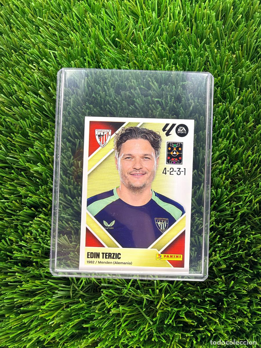 Cartes &agrave; collectionner de Football: N&ordm; 2 Edin Terzic Entrenador Athletic Club Liga Este 26 27