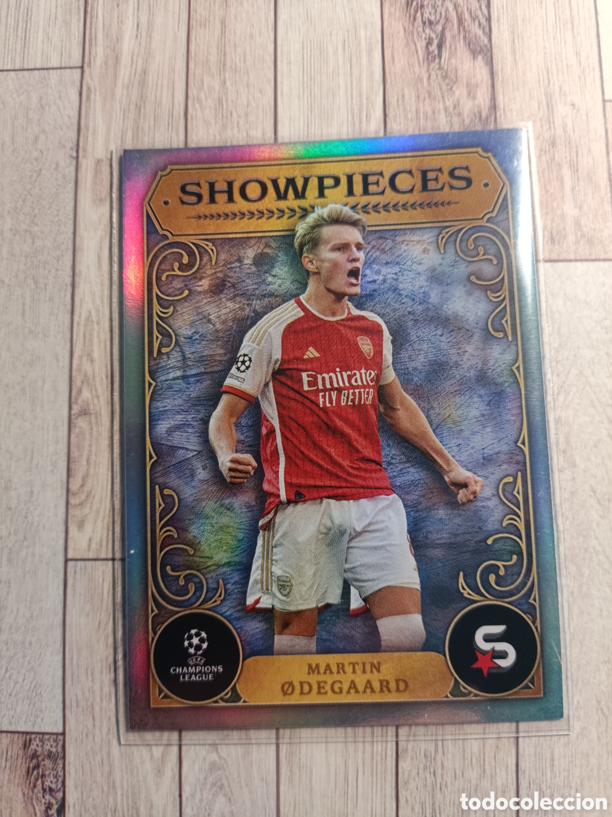 Cromos de f&uacute;tbol: SP-04 MARTIN ODEGAARD ARSENAL SP 04 SHOWPIECES TOPPS SUPERSTARS 2023 2024 TOPPS 23 24