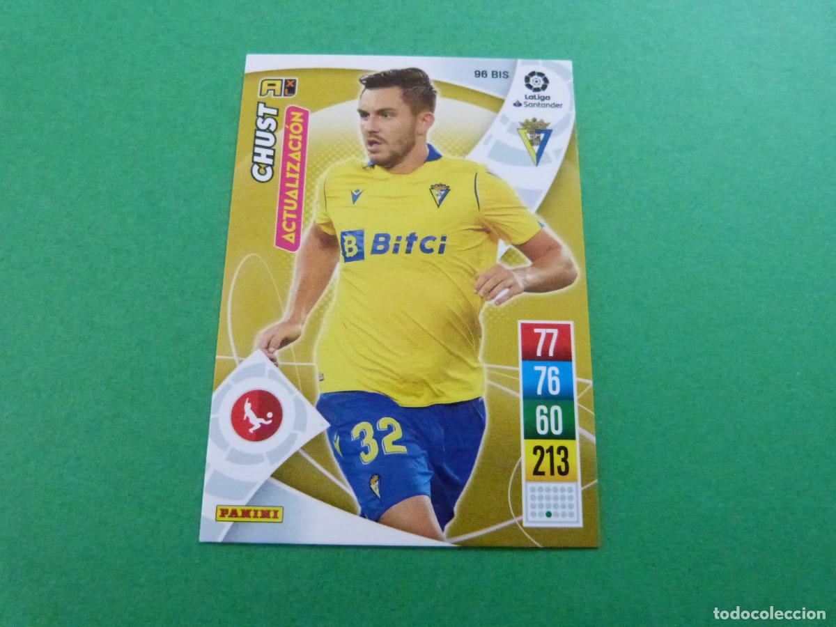 Figurine di Calcio: TRADING CARD FUTBOL CHUST CADIZ C.F. N&ordm; 96 BIS LIGA ADRENALYN XL 2021-2022/21-22 PANINI