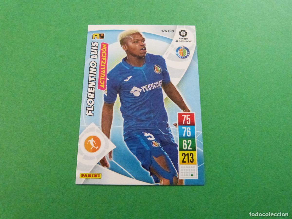 Cartes &agrave; collectionner de Football: TRADING CARD FUTBOL FLORENTINO LUIS GETAFE C.F. N&ordm; 175 BIS LIGA ADRENALYN XL 2021-2022/21-22 PANINI