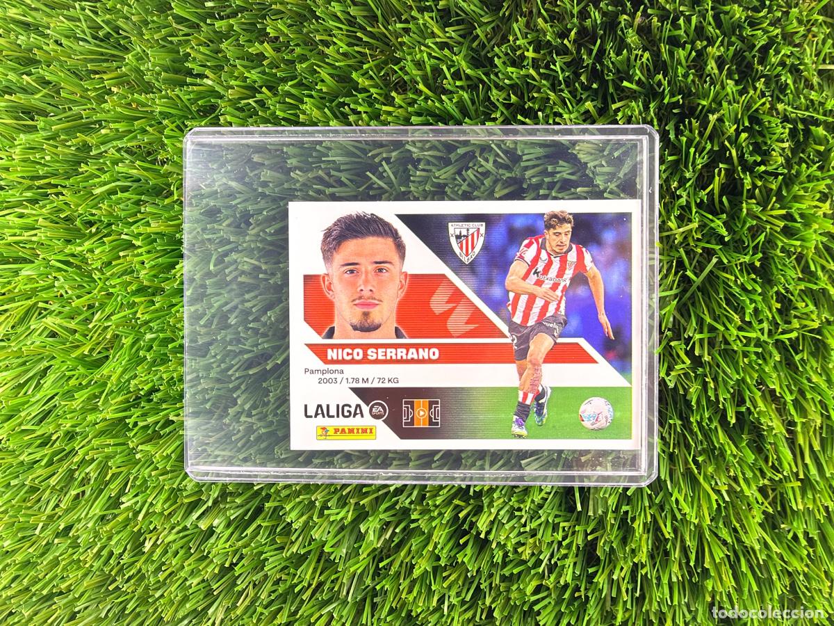 Cartes &agrave; collectionner de Football: N&ordm; 15 Nico Serrano Athletic Club Liga Este 26 27