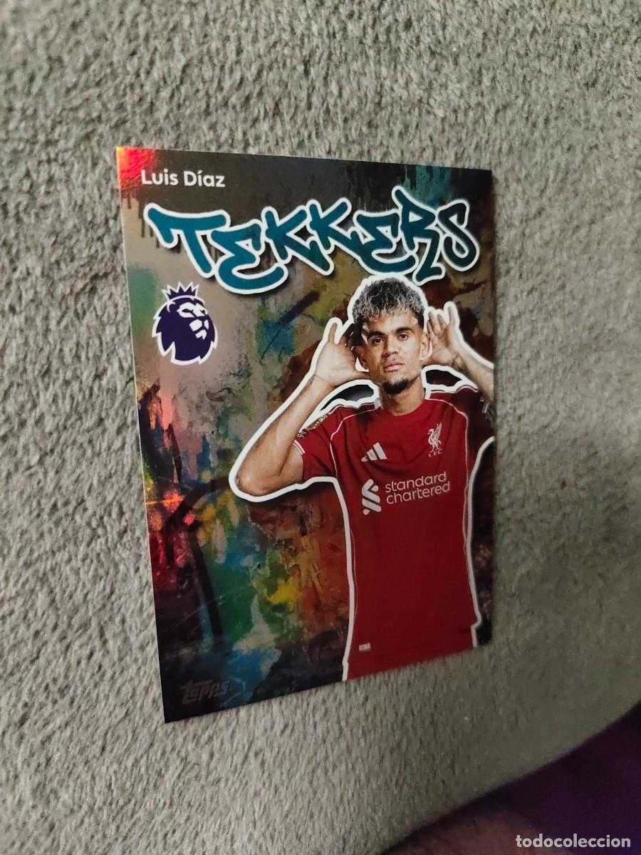 Cartes &agrave; collectionner de Football: 180 PREMIER LEAGUE 2025 26 LUIS D&Iacute;AZ LIVERPOOL TEKKER TOPPS 25 2026 TRADING CARDS AAL