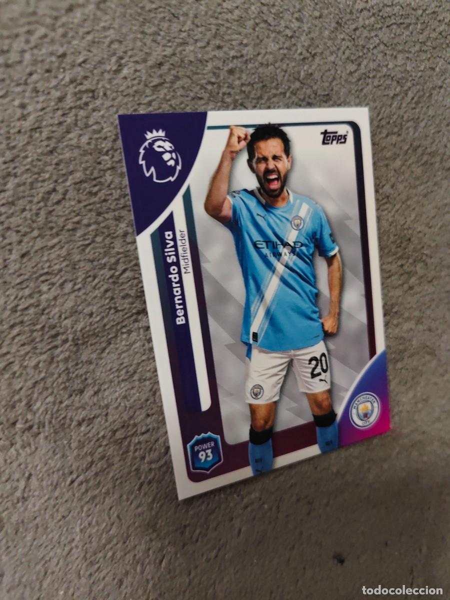 Fu&szlig;ball-Sticker: 191 PREMIER LEAGUE 2025 26 BERNARDO SILVA MANCHESTER CITY TOPPS 25 2026 TRADING CARDS AAL