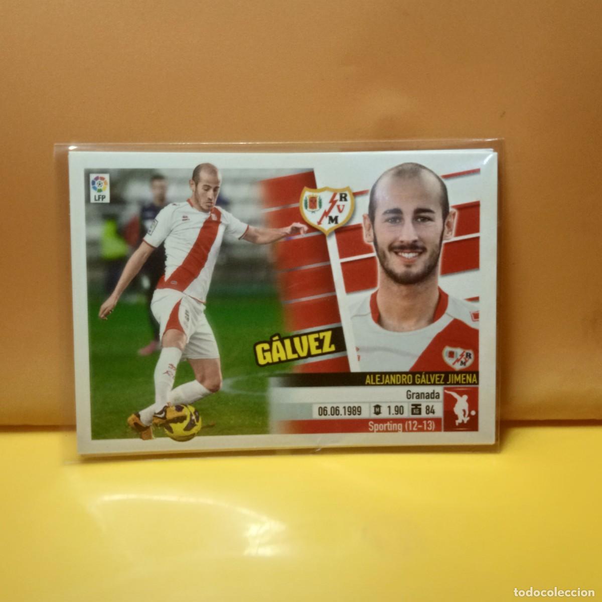 Fu&szlig;ball-Sticker: EDICIONES ESTE: 2013 2014 13 14 RAYO VALLECANO G&Aacute;LVEZ 5