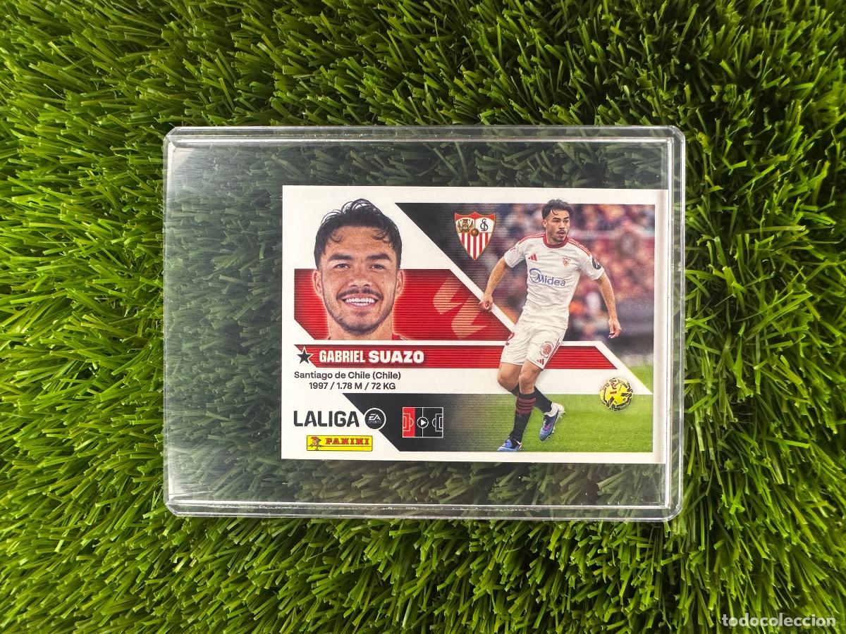 Fu&szlig;ball-Sticker: N&ordm; 10 Suazo Sevilla FC Liga Este 26 27