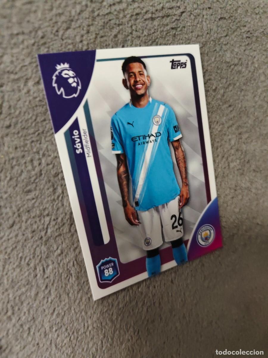 Fu&szlig;ball-Sticker: 192 PREMIER LEAGUE 2025 26 S&Aacute;VIO MANCHESTER CITY TOPPS 25 2026 TRADING CARDS AAL