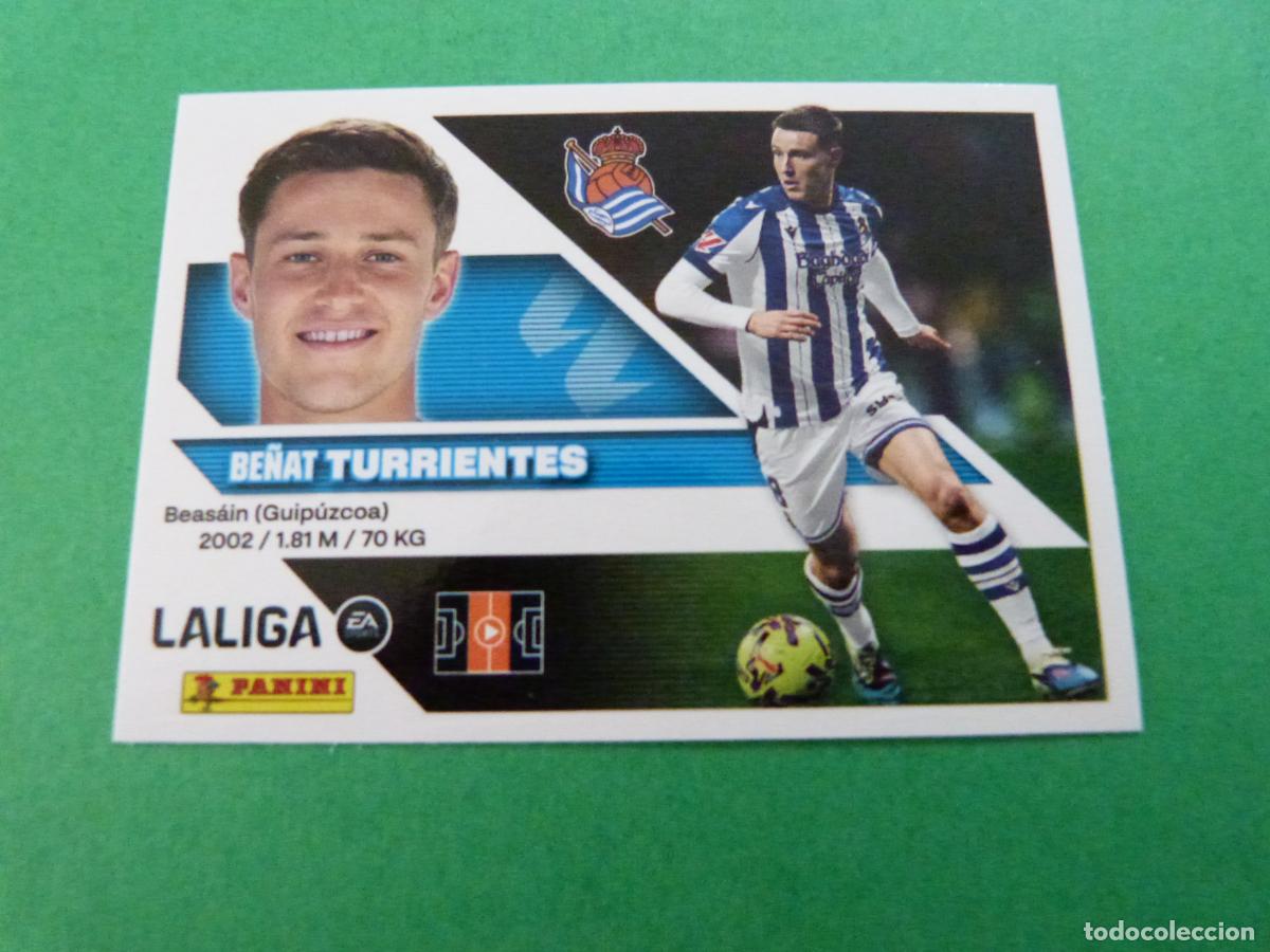 Cartes &agrave; collectionner de Football: CROMO FUTBOL TURRIENTES REAL SOCIEDAD SIN PEGAR N&ordm; 12 LIGA ESTE 2026-2027/26-27 PANINI