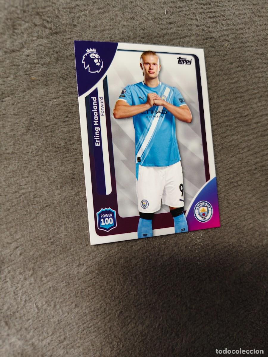 Cromos de Futebol: 195 PREMIER LEAGUE 2025 26 ERLING HAALAND MANCHESTER CITY TOPPS 25 2026 TRADING CARDS AAL