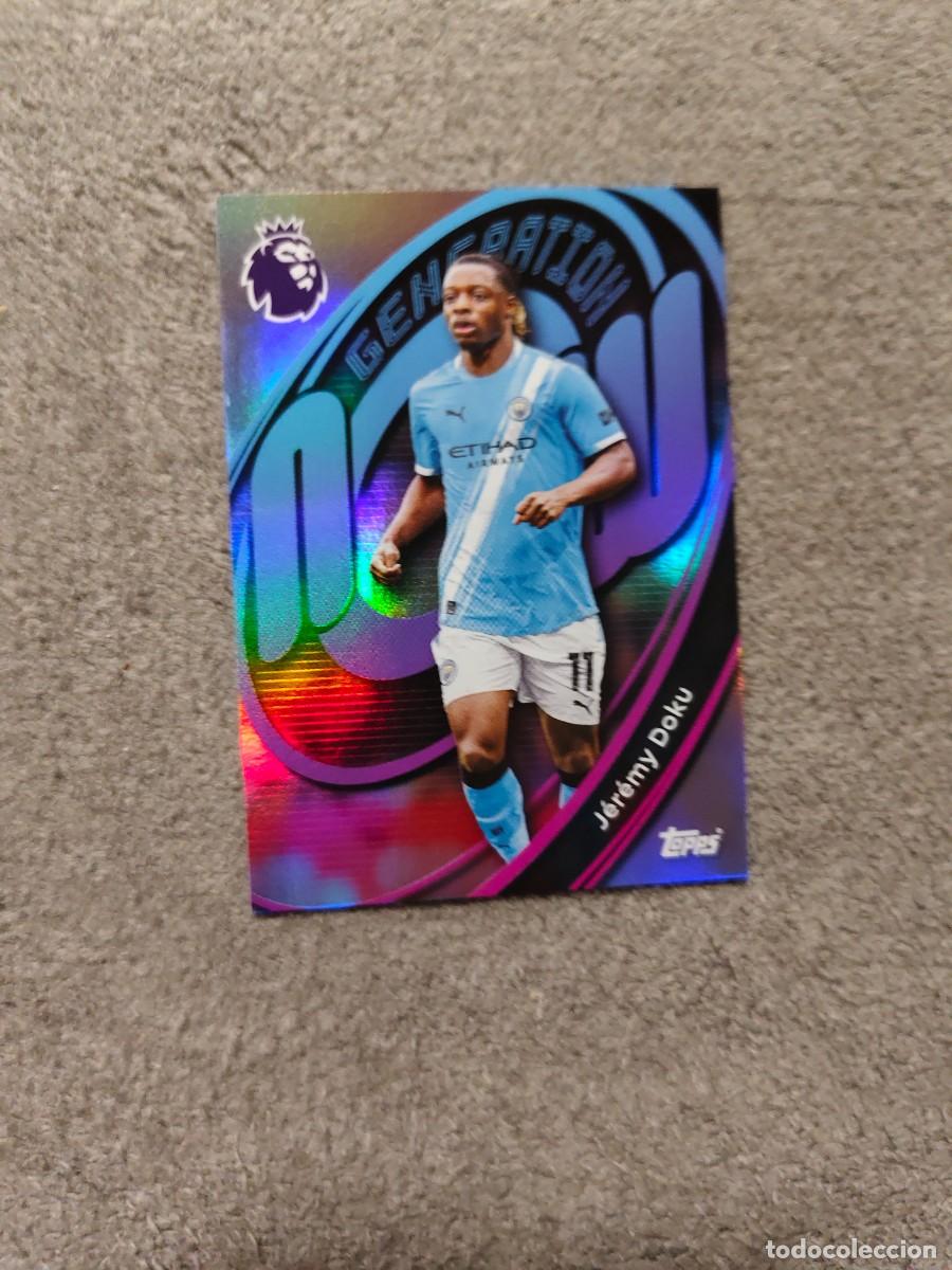 Cromos de Futebol: 196 PREMIER LEAGUE 2025 26 DOKU MANCHESTER CITY GENERATION NOW TOPPS 25 2026 TRADING CARDS AAL