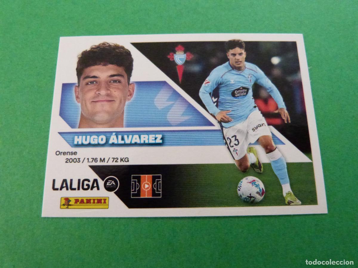 Cromos de f&uacute;tbol: CROMO FUTBOL HUGO ALVAREZ CELTA DE VIGO SIN PEGAR N&ordm; 13 LIGA ESTE 2026-2027/26-27 PANINI