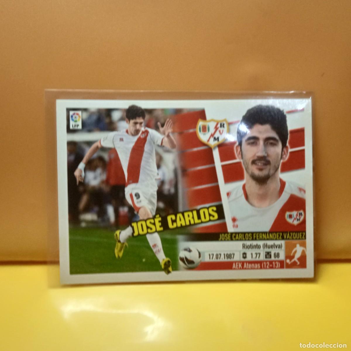 Cromos de f&uacute;tbol: EDICIONES ESTE: 2013 2014 13 14 RAYO VALLECANO JOS&Eacute; CARLOS 10