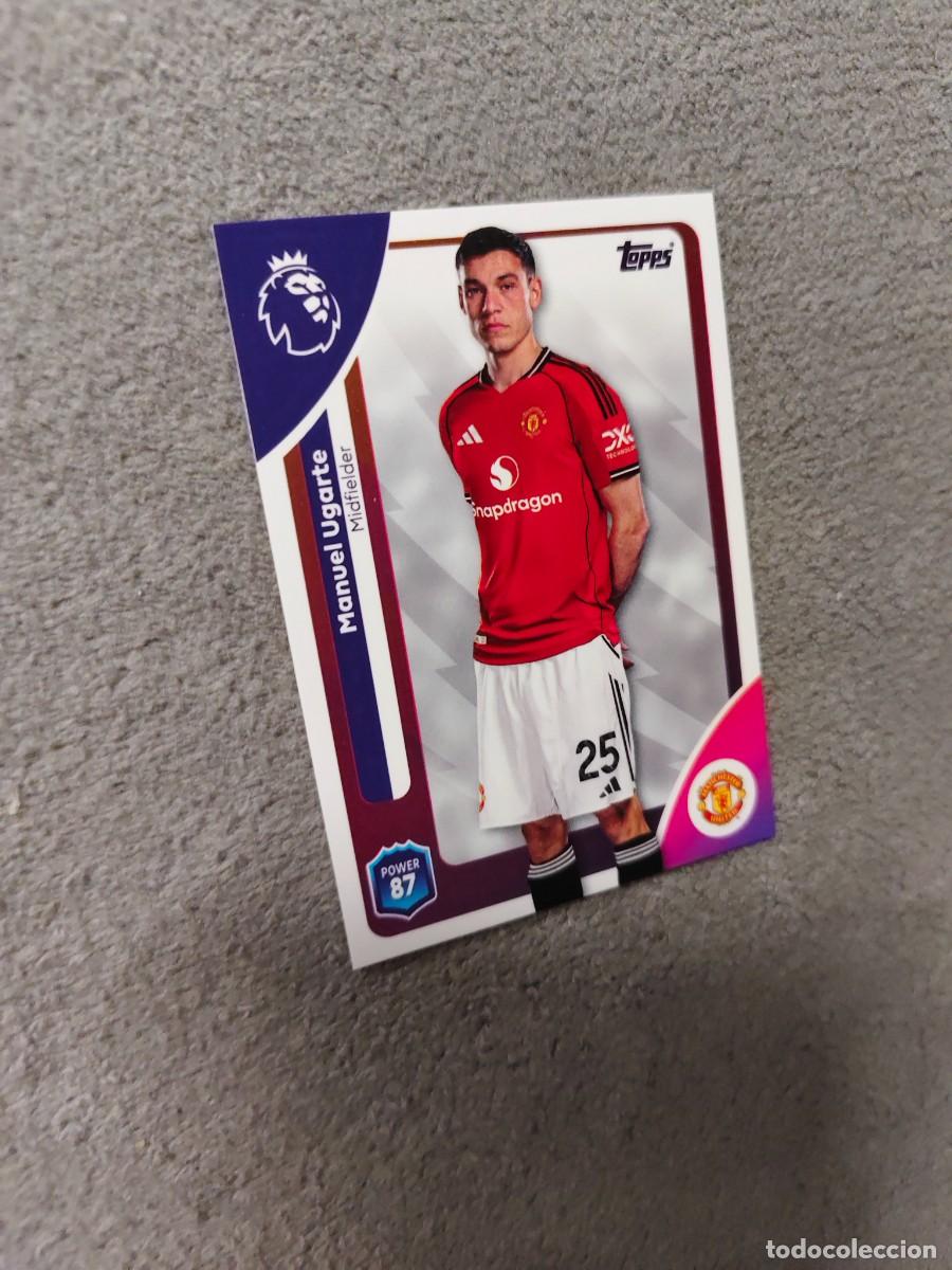 Figurine di Calcio: 207 PREMIER LEAGUE 2025 26 MANUEL UGARTE MANCHESTER UNITED TOPPS 25 2026 TRADING CARDS AAL