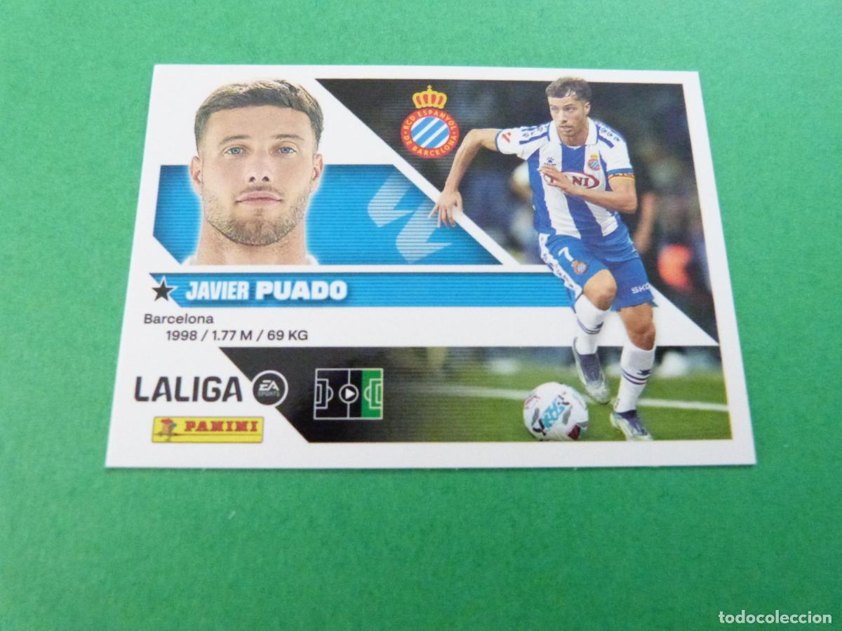 Cromos de f&uacute;tbol: CROMO FUTBOL PUADO R.C.D. ESPA&Ntilde;OL-ESPANYOL SIN PEGAR N&ordm; 18 LIGA ESTE 2026-2027/26-27 PANINI