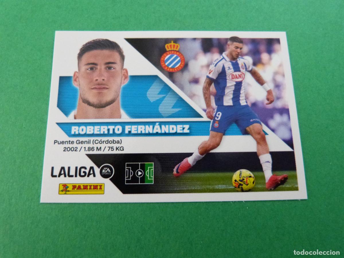 Cromos de f&uacute;tbol: CROMO FUTBOL ROBERTO FERNANDEZ R.C.D. ESPA&Ntilde;OL-ESPANYOL SIN PEGAR 20 LIGA ESTE 2026-2027/26-27 PANINI