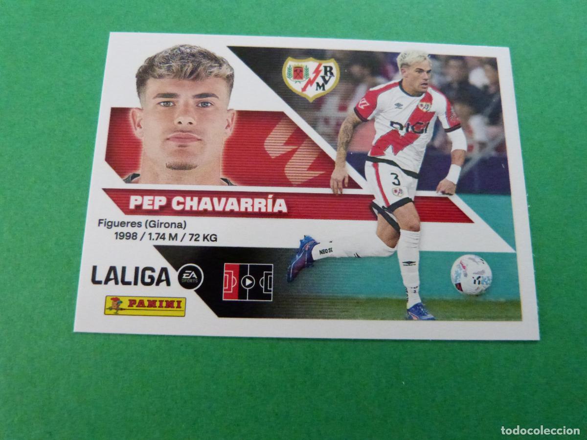Cromos de f&uacute;tbol: CROMO FUTBOL PEP CHAVARRIA RAYO VALLECANO SIN PEGAR N&ordm; 10 LIGA ESTE 2026-2027/26-27 PANINI