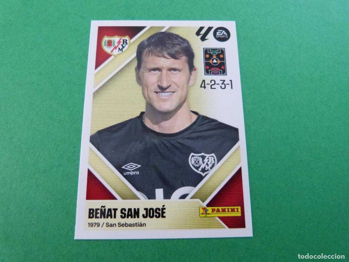 Cromos de f&uacute;tbol: CROMO FUTBOL BE&Ntilde;AT SAN JOSE RAYO VALLECANO SIN PEGAR N&ordm; 2 LIGA ESTE 2026-2027/26-27 PANINI