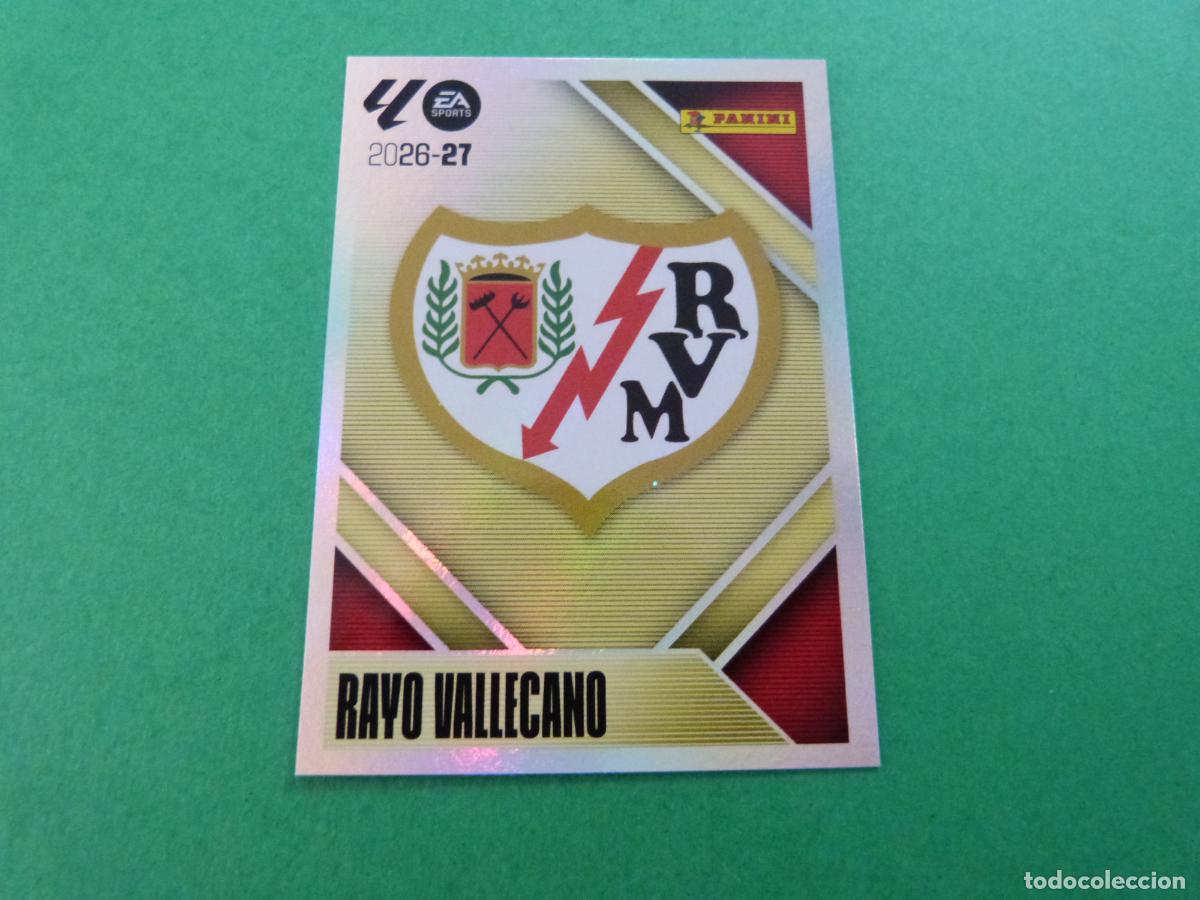 Fu&szlig;ball-Sticker: CROMO FUTBOL ESCUDO RAYO VALLECANO SIN PEGAR N&ordm; 1 LIGA ESTE 2026-2027/26-27 PANINI