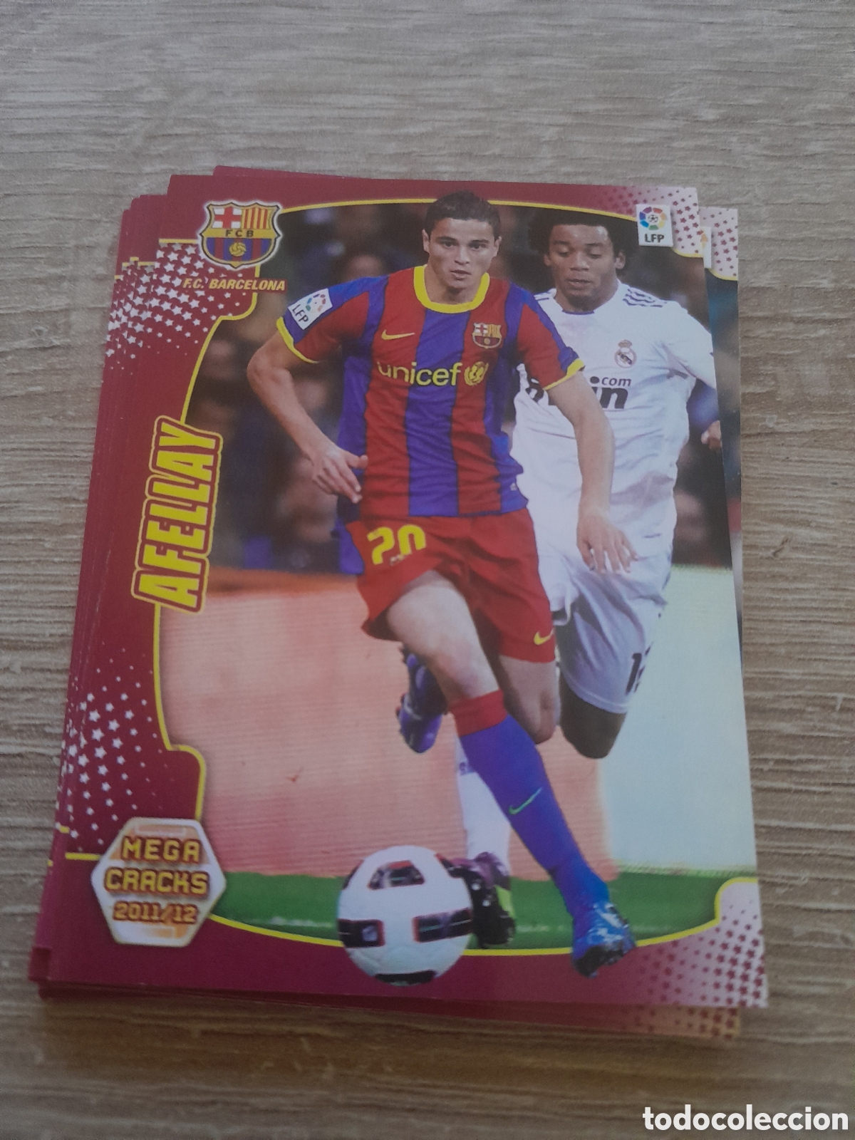 Figurine di Calcio: N&ordm; 51 afellay - barcelona MEGACRACKS 2011 2012 LA LIGA PANINI MGK 11-12