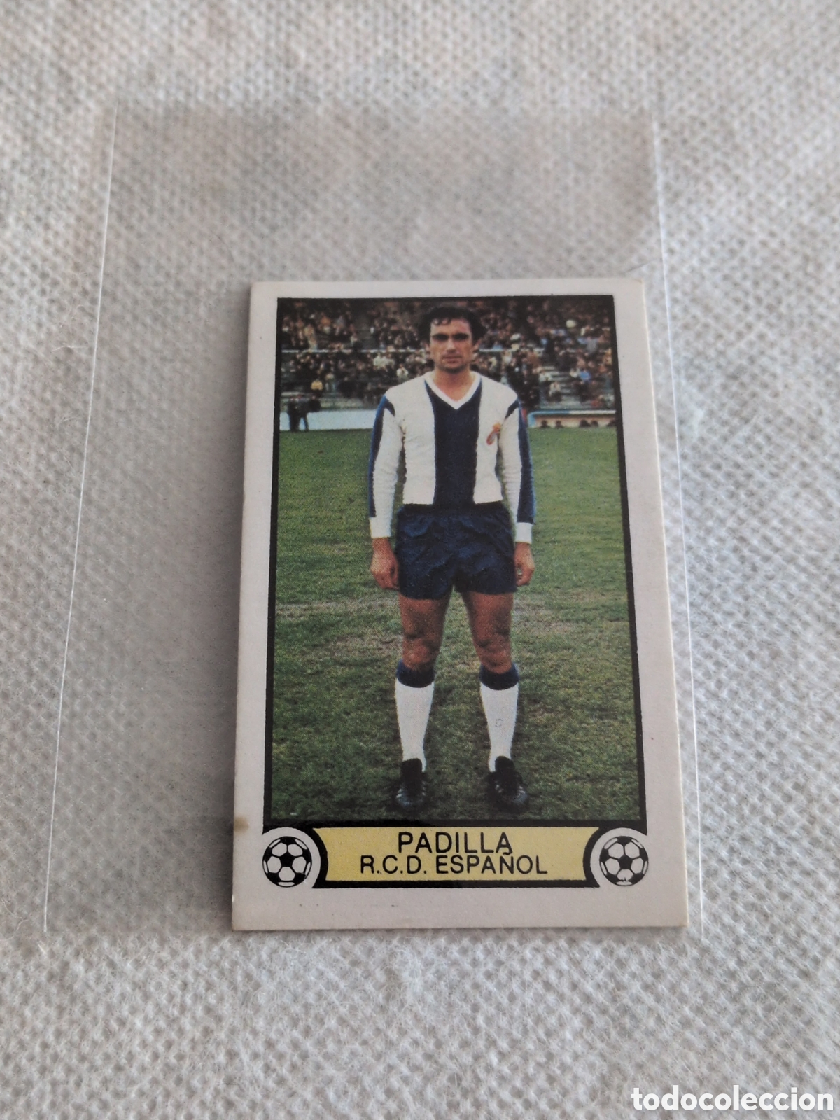 Figurine di Calcio: ESTE 79 80 PADILLA ESPA&Ntilde;OL 1979 1980 NUNCA PEGADO