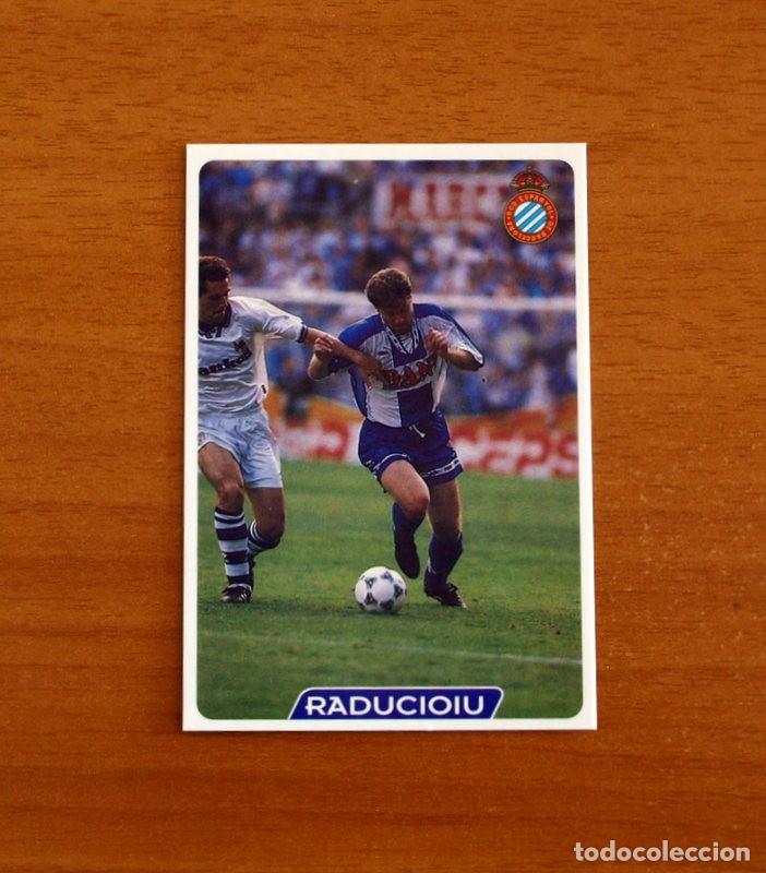 Cromos de f&uacute;tbol: R.C.D. Espa&ntilde;ol-Espanyol -N&ordm; 104 Raducioiu -Las Fichas de la Liga 95-96-1995-1996 -Mundicromo