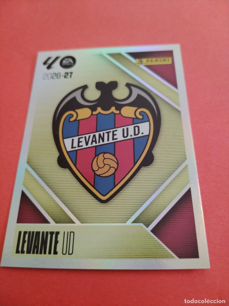 Cromos de f&uacute;tbol: ESTE 2026 2027 LEVANTE N 1 ESCUDO