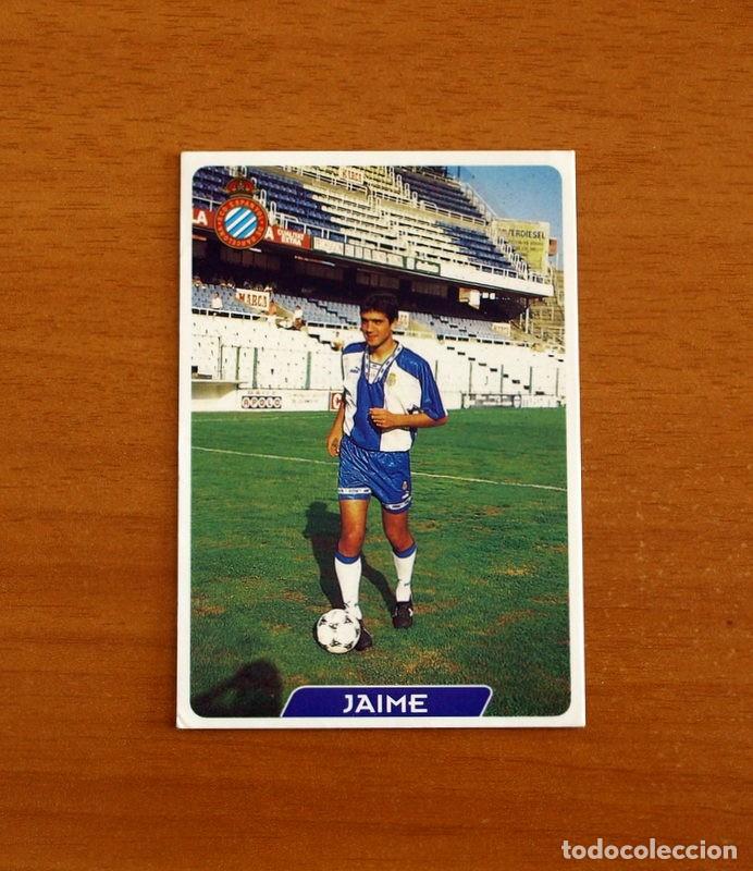 Cromos de f&uacute;tbol: R.C.D. Espa&ntilde;ol-Espanyol -N&ordm; 105 Jaime -Las Fichas de la Liga 95-96-1995-1996 -Mundicromo