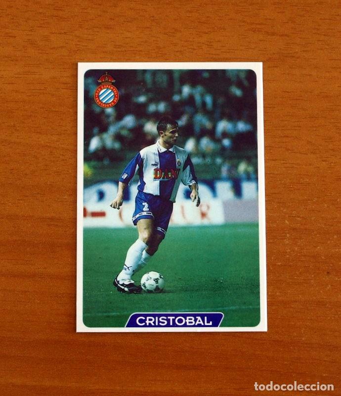 Cromos de f&uacute;tbol: R.C.D. Espa&ntilde;ol-Espanyol -N&ordm; 106 Cristobal -Las Fichas de la Liga 95-96-1995-1996 -Mundicromo