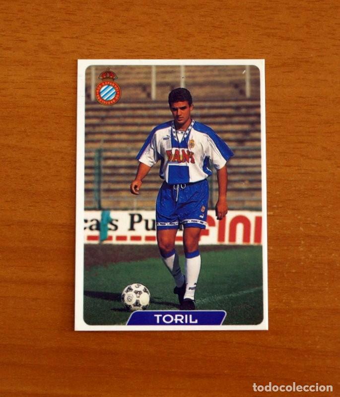 Cromos de f&uacute;tbol: R.C.D. Espa&ntilde;ol-Espanyol -N&ordm; 108 Toril -Las Fichas de la Liga 95-96-1995-1996 -Mundicromo