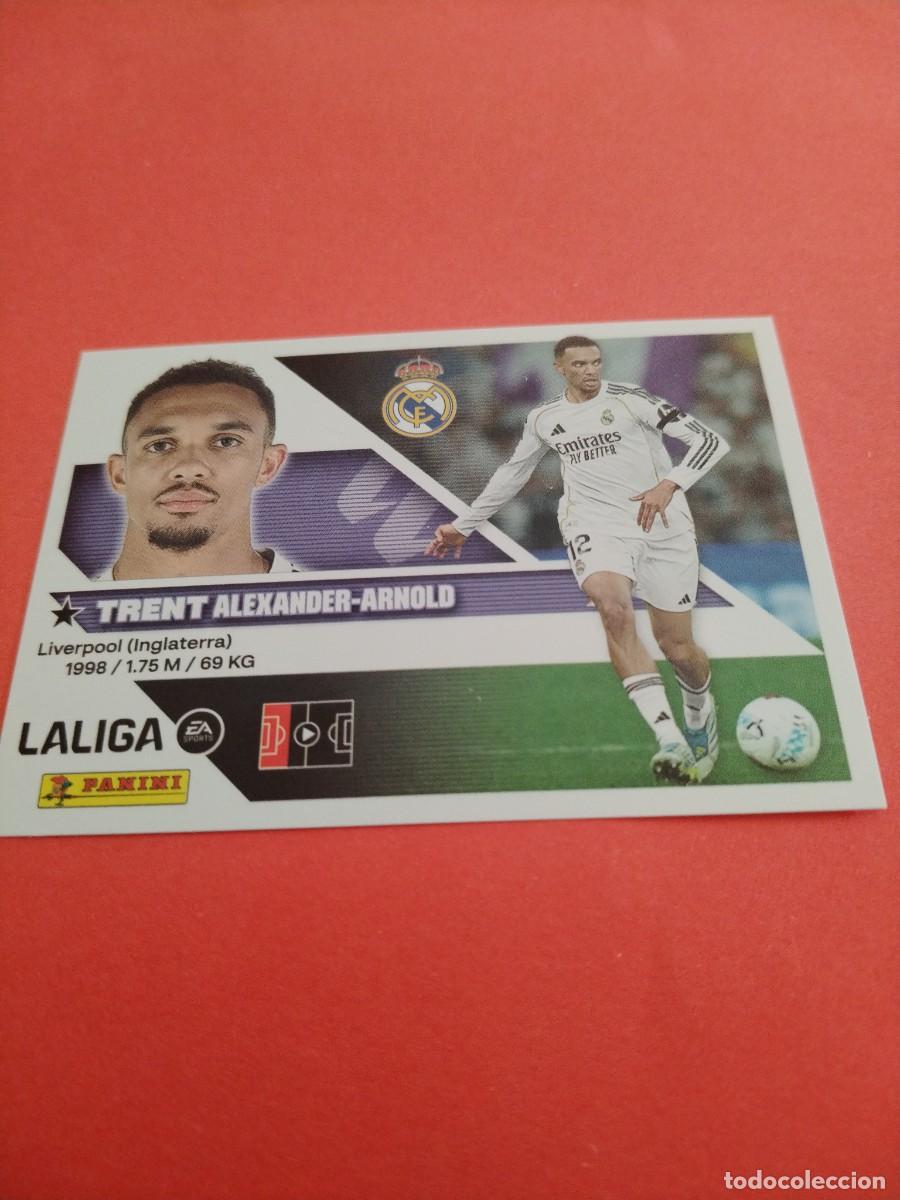 Cromos de f&uacute;tbol: ESTE 2026 2027 REAL MADRID N 5 TRENT