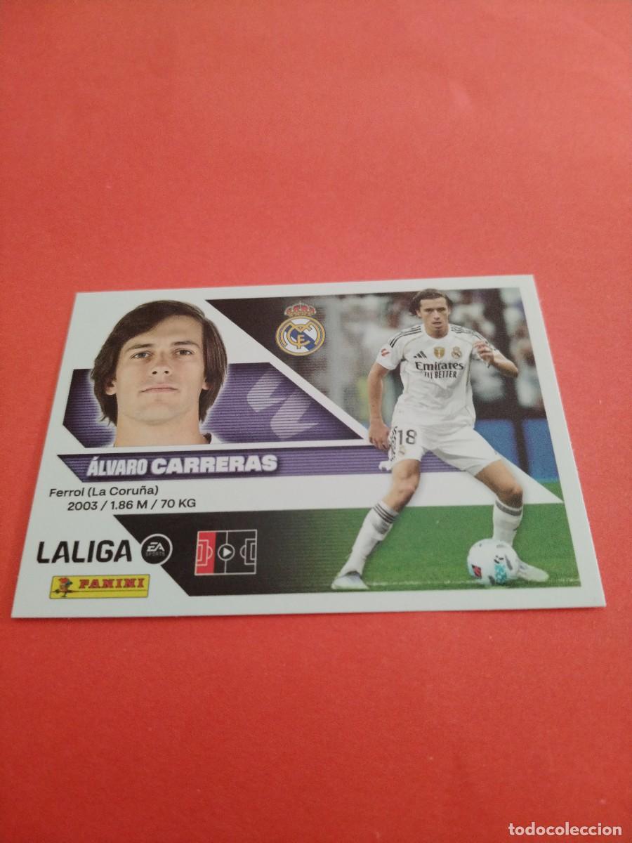 Cromos de f&uacute;tbol: ESTE 2026 2027 REAL MADRID N 10A CARRERAS