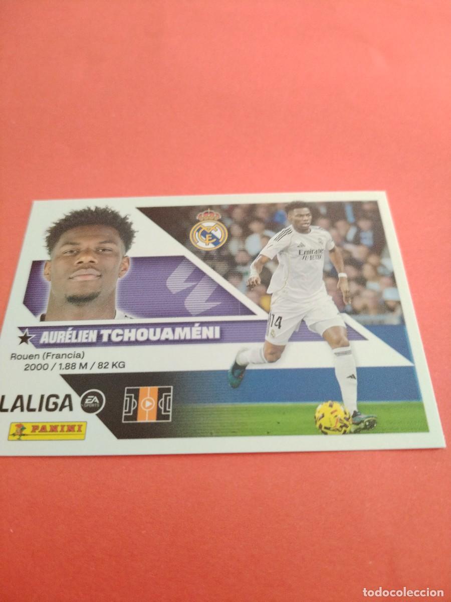 Cromos de f&uacute;tbol: ESTE 2026 2027 REAL MADRID N 11 TCHOUAMENI