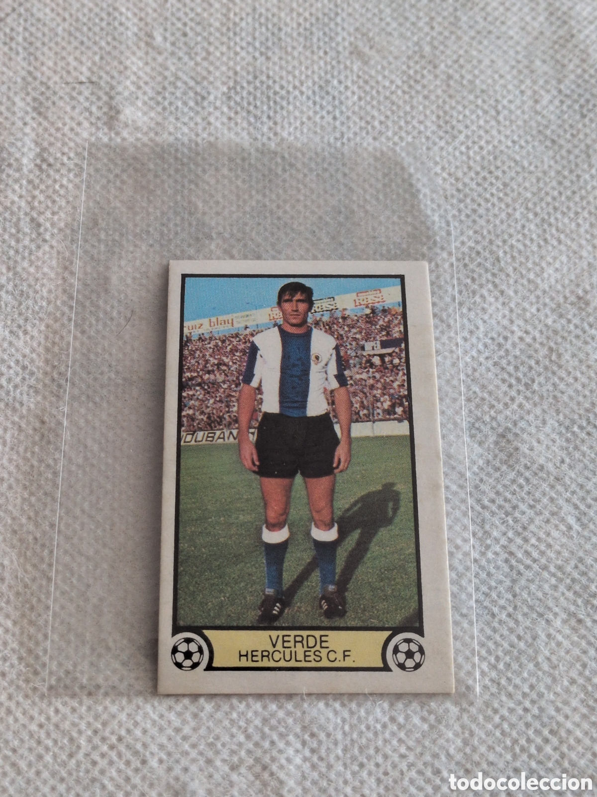 Cromos de f&uacute;tbol: verde hercules liga 79 80 1079 1980 ediciones este cromo nunca pegado nuevo de sobre