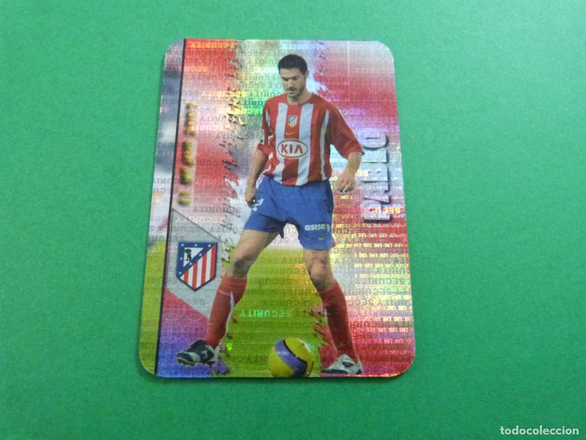 Cromos de f&uacute;tbol: TRADING CARD FUTBOL PABLO IBA&Ntilde;EZ TEBAR ATLETICO DE MADRID 189 FICHAS LIGA MUNDICROMO 2007-2008/07-08