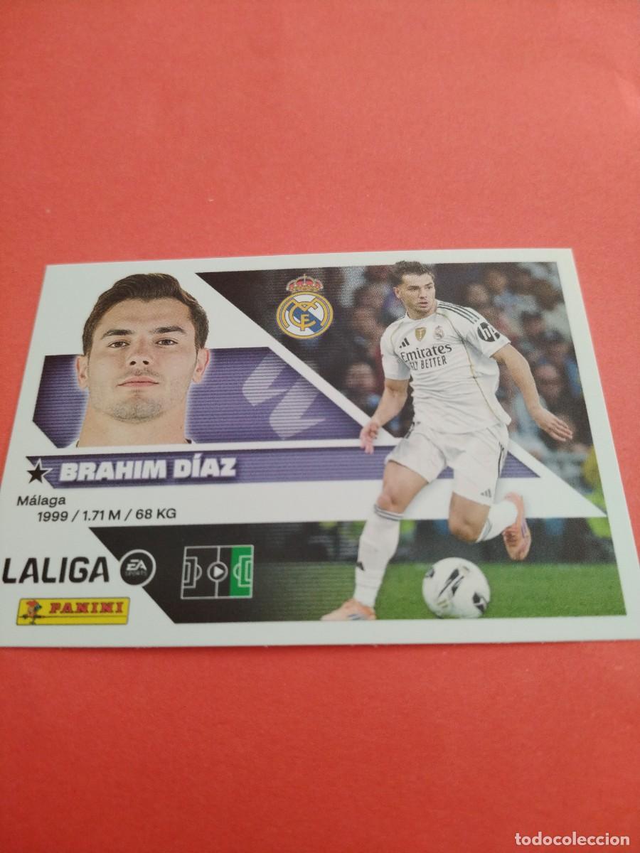 Cromos de f&uacute;tbol: ESTE 2026 2027 REAL MADRID N 16B BRAHIM