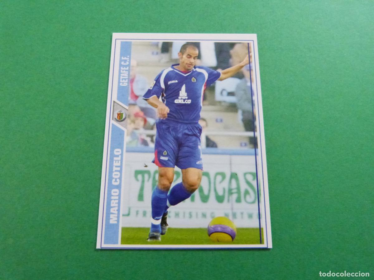 Cromos de f&uacute;tbol: TRADING CARD FUTBOL MARIO COTELO GETAFE C.F. N&ordm; 229 FICHAS LIGA MUNDICROMO 2007-2008/07-08