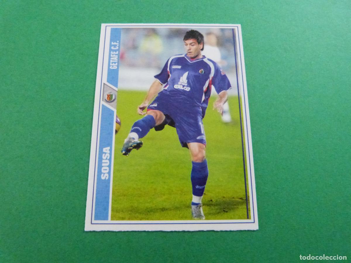 Cromos de f&uacute;tbol: TRADING CARD FUTBOL SOUSA GETAFE C.F. N&ordm; 237 FICHAS LIGA MUNDICROMO 2007-2008/07-08