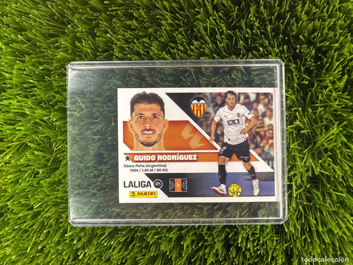 Cromos de f&uacute;tbol: N&ordm; 12 Guido Rodr&iacute;guez Valencia CF Liga Este 26 27