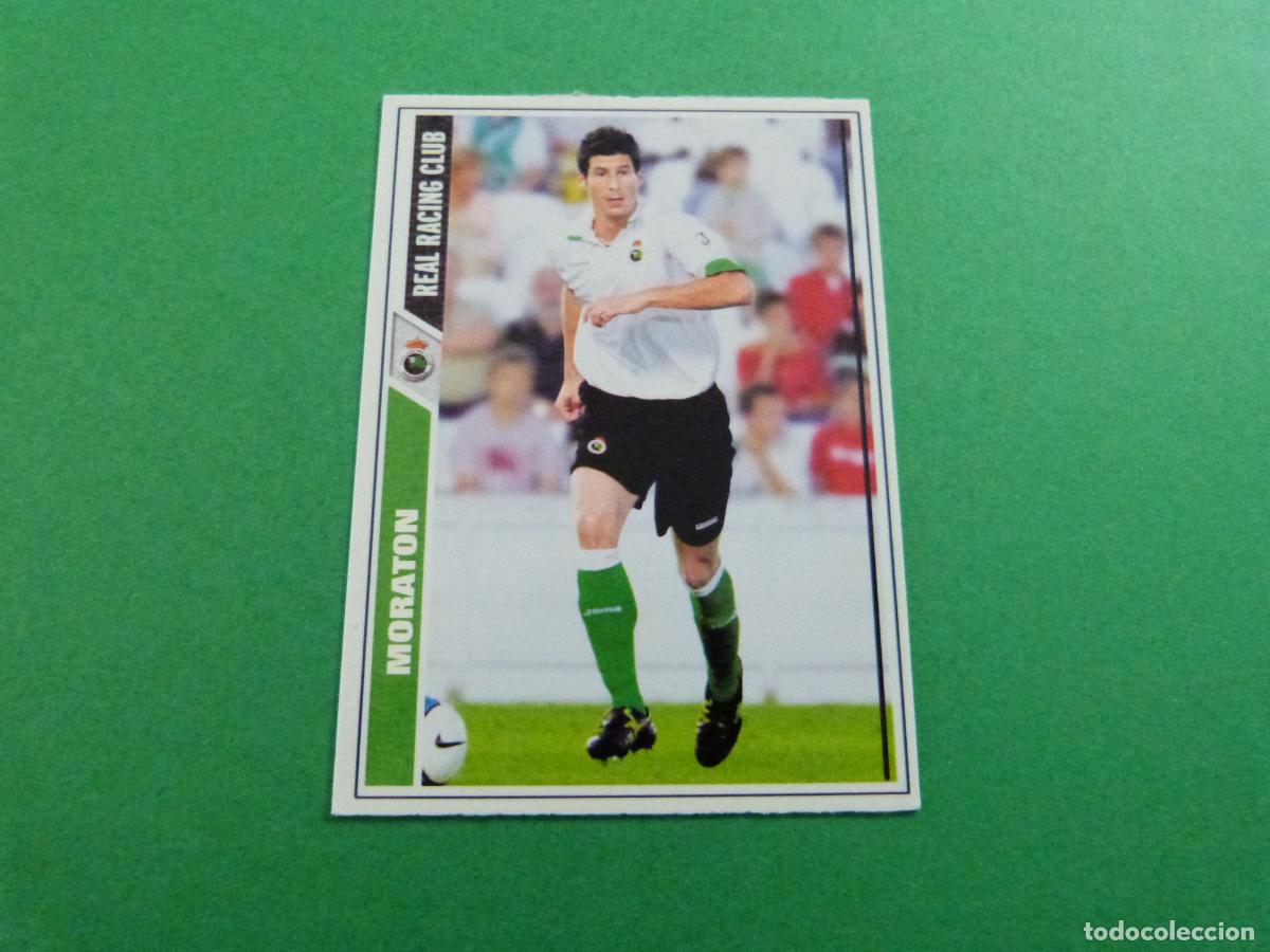 Cromos de f&uacute;tbol: TRADING CARD FUTBOL MORATON RACING DE SANTANDER N&ordm; 255 FICHAS LIGA MUNDICROMO 2007-2008/07-08